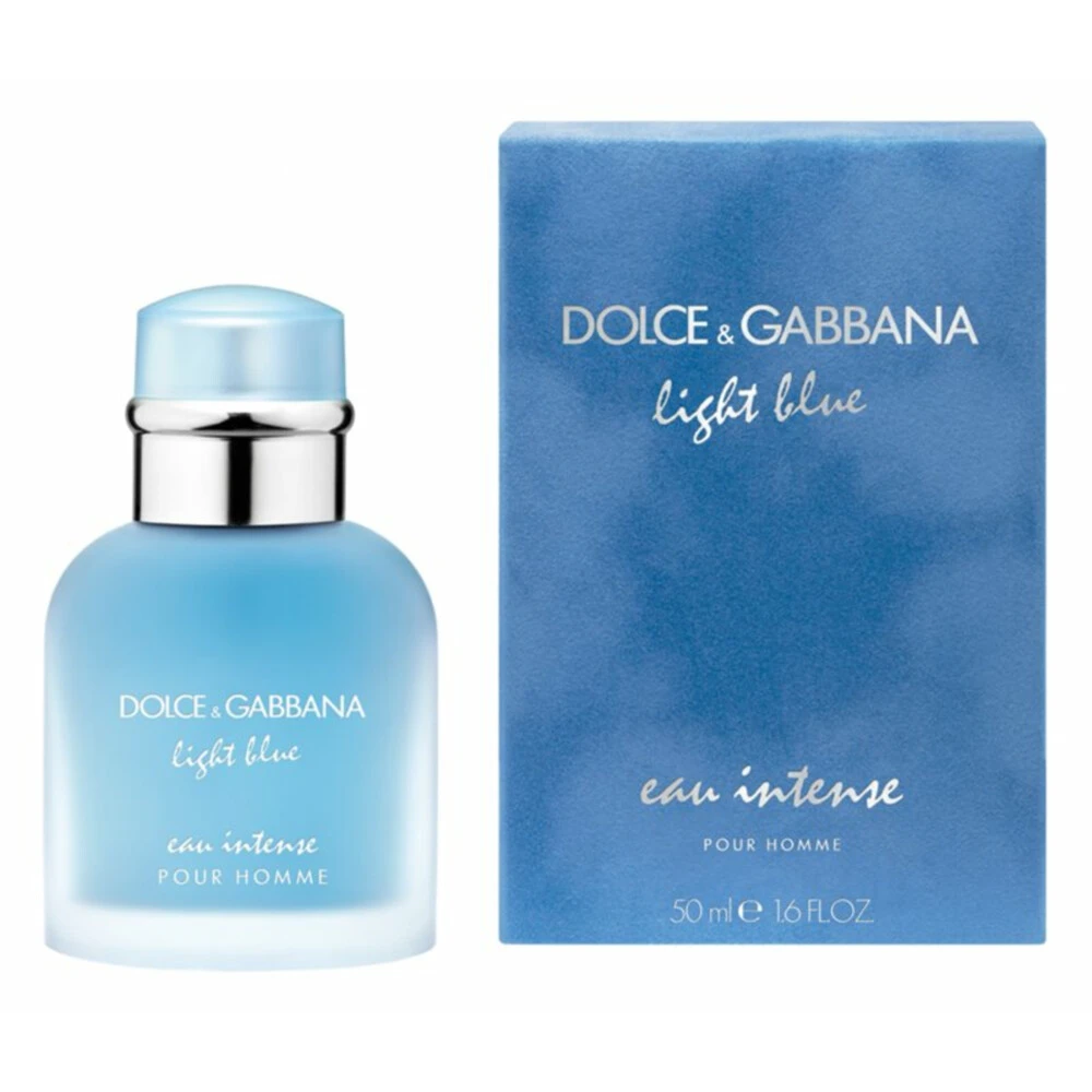 Dolce & Gabbana Light Blue Eau Intense Pour Homme Eau De Parfum Spray 4 Dolce & Gabbana Light Blue Eau Intense Pour Homme Eau De Parfum Spray - Afbeelding 2