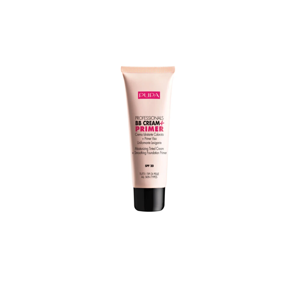 PUPA Milano Pupa Professionals BB Creme + Primer SPF20 001 - Nude 3 PUPA Milano Pupa Professionals BB Creme + Primer SPF20 001 - Nude