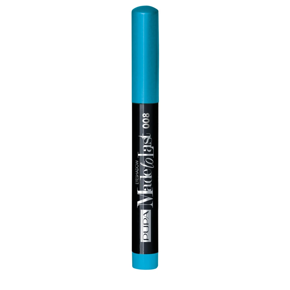 PUPA Milano Made To Last Waterproof Eyeshadow 008 - Pool Blue 3 PUPA Milano Made To Last Waterproof Eyeshadow 008 - Pool Blue