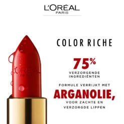 L'Oreal Lu0027Oréal Lippenstift Color Riche Satin 118 French Made Roze -Plein 1019304 4