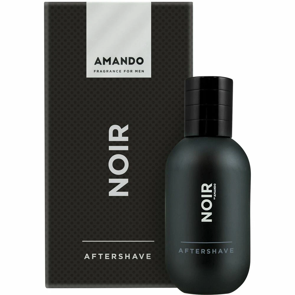 6x Amando Noir Aftershave 4 6x Amando Noir Aftershave - Afbeelding 2