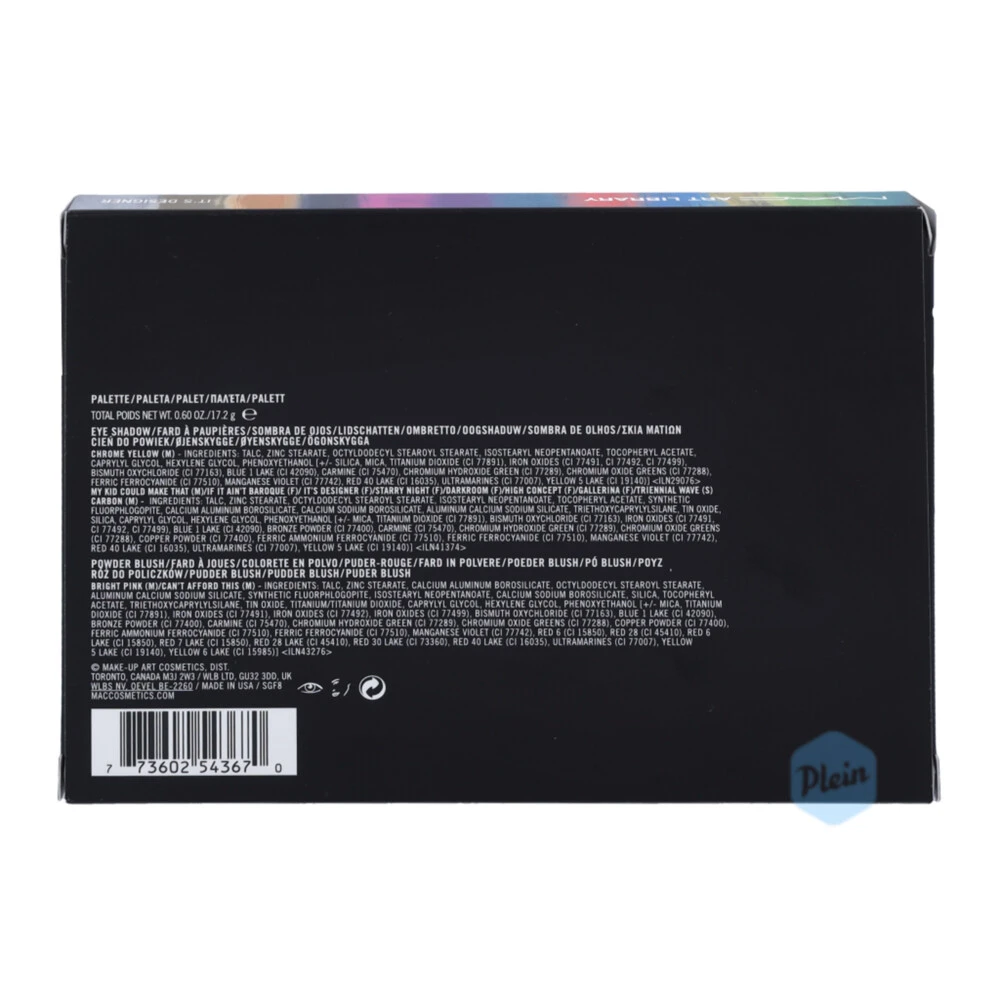 MAC Cosmetics Art Library Oogschaduw 4 MAC Cosmetics Art Library Oogschaduw - Afbeelding 2