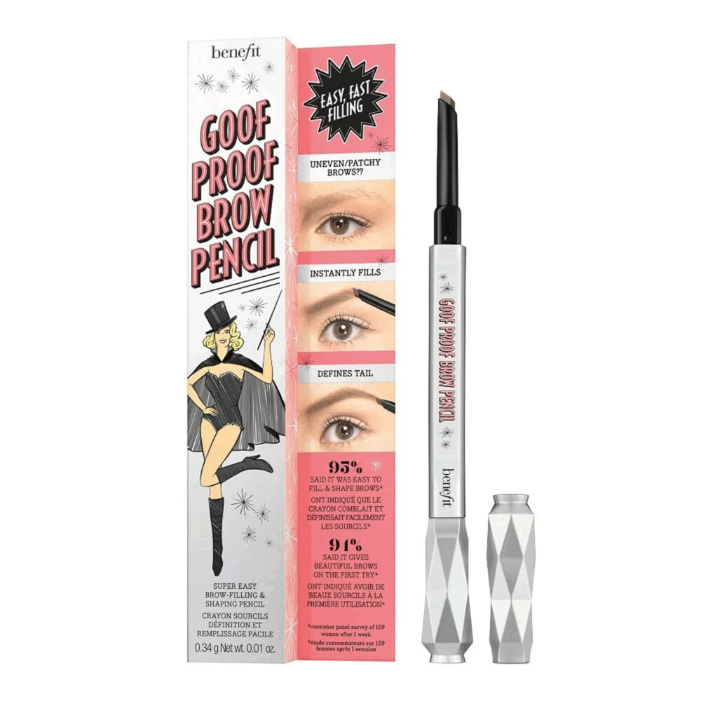 Benefit Goof Proof Shaping Pencil 3 Warm Light Brown 4 Benefit Goof Proof Shaping Pencil 3 Warm Light Brown - Afbeelding 2