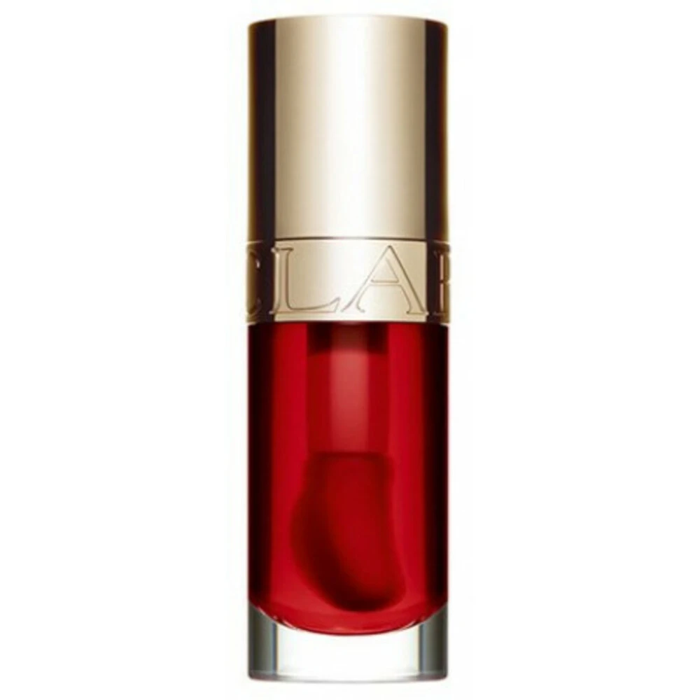 Clarins Lip Comfort Oil Lipolie 08 Strawberry 3 Clarins Lip Comfort Oil Lipolie 08 Strawberry