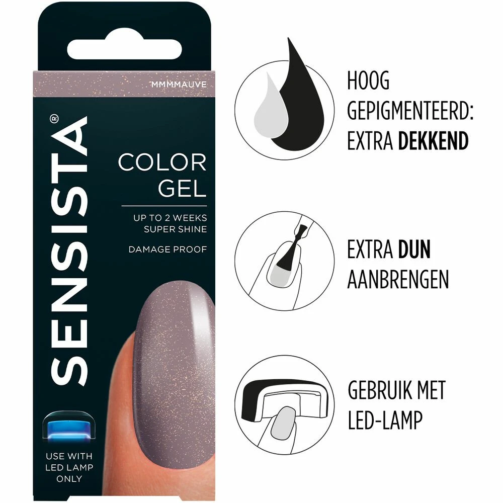 Sensista Color Gel Mmmmauve 4 Sensista Color Gel Mmmmauve - Afbeelding 2