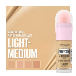 Maybelline Instant Anti-Age Perfector 4-in-1 Glow Light Medium - Primer, Concealer, Highlighter En BB-Cream In één 8 Maybelline Instant Anti-Age Perfector 4-in-1 Glow Light Medium - Primer, Concealer, Highlighter En BB-Cream In één -Plein 1050979 3