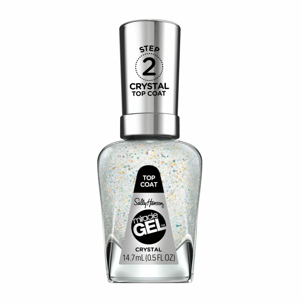Sally Hansen Miracle Gel Nagellak 105 Crystal Top Coat 3 Sally Hansen Miracle Gel Nagellak 105 Crystal Top Coat