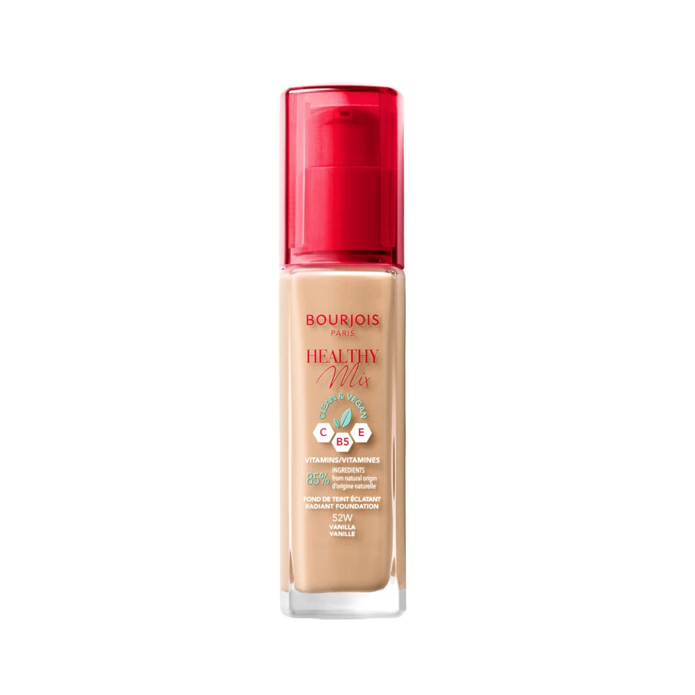 Bourjois Paris Healthy Mix Clean Foundation 052 Vanilla 3 Bourjois Paris Healthy Mix Clean Foundation 052 Vanilla