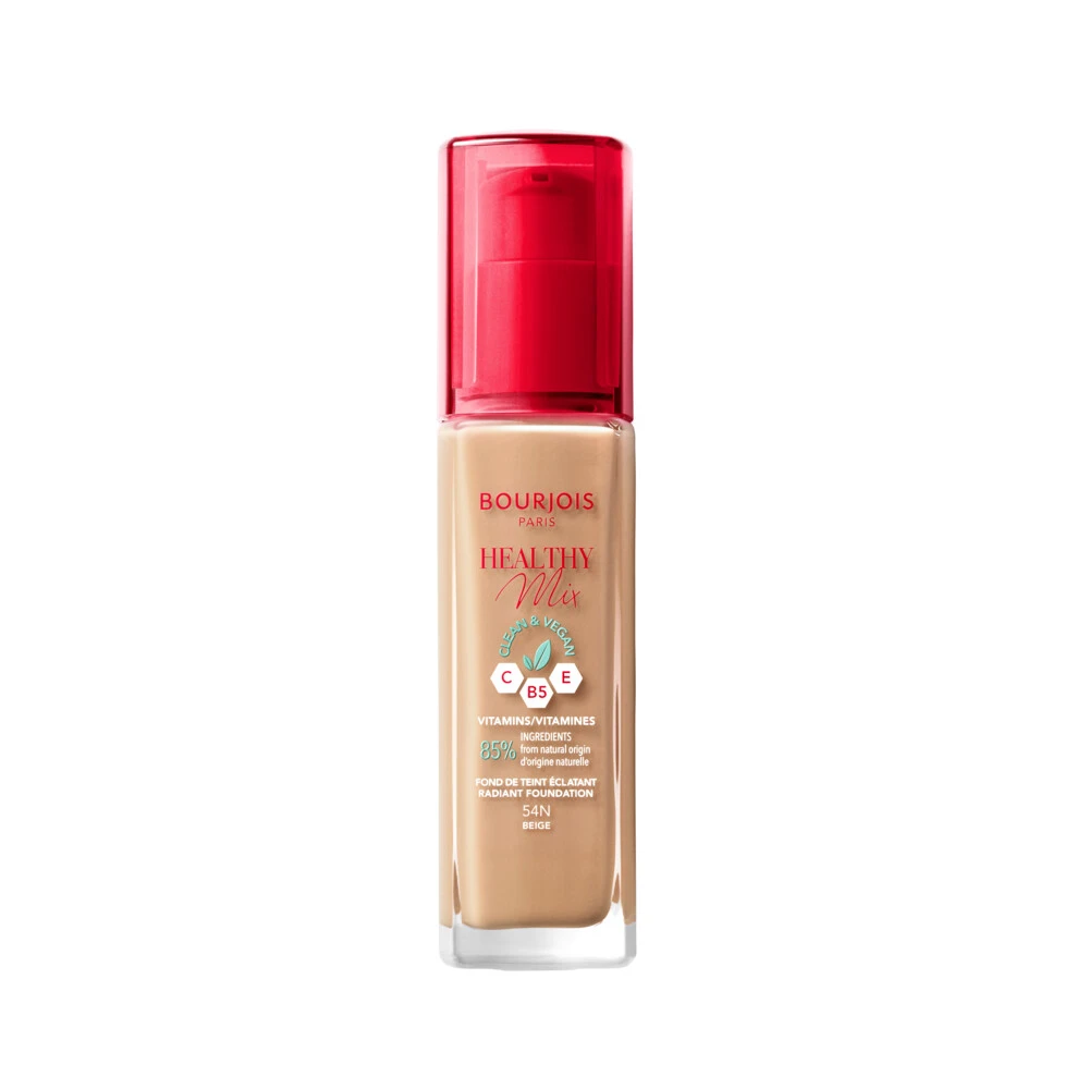 Bourjois Paris Healthy Mix Clean Foundation 054 Beige 3 Bourjois Paris Healthy Mix Clean Foundation 054 Beige