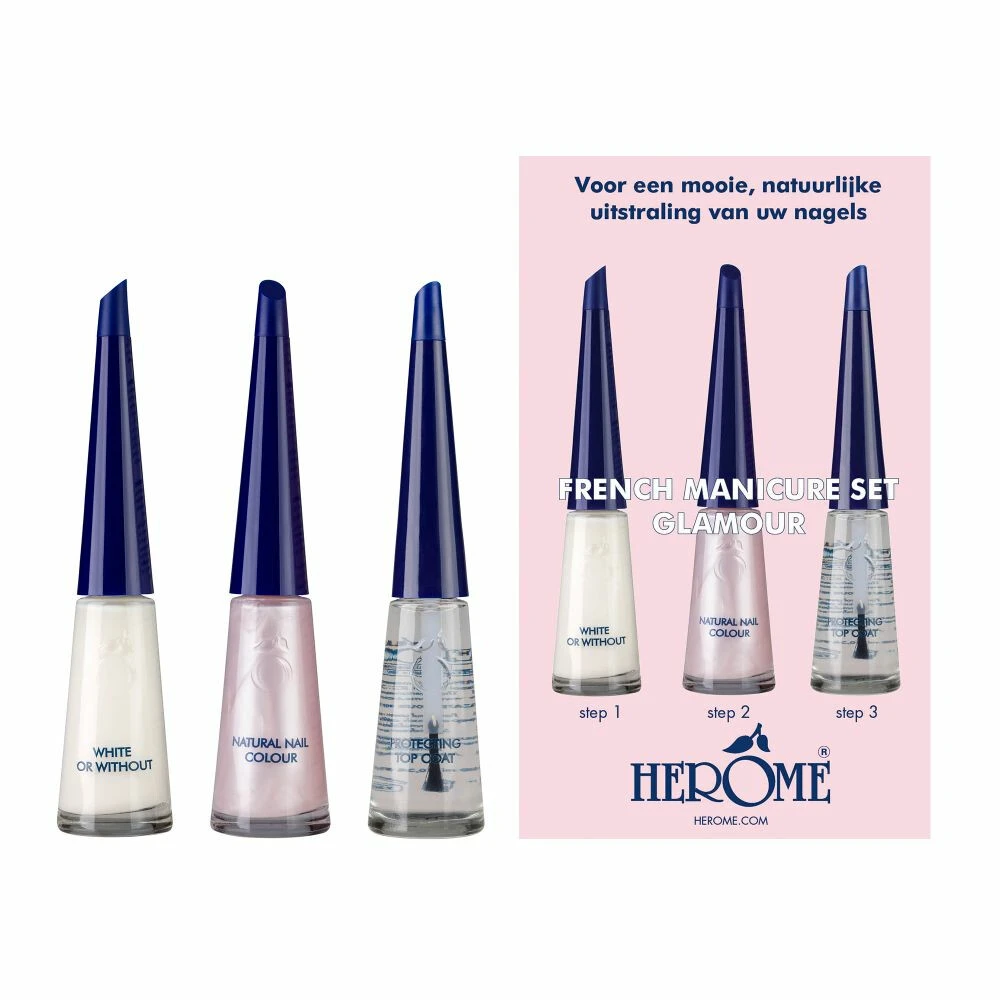 Herome French Manicure Glamour 4 Herome French Manicure Glamour - Afbeelding 2